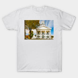 Windham Couty Court House Newfane, Vermont, USA. T-Shirt